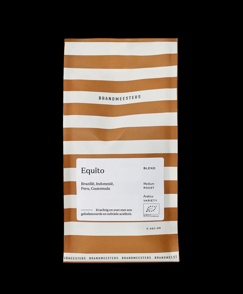 equîto, peru + guatemala + indonesia + sumatra coffee from brandmeesters amsterdam
