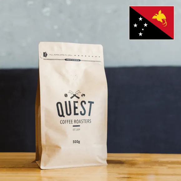 png high altitude so, papua new guinea coffee from quest coffee roasters