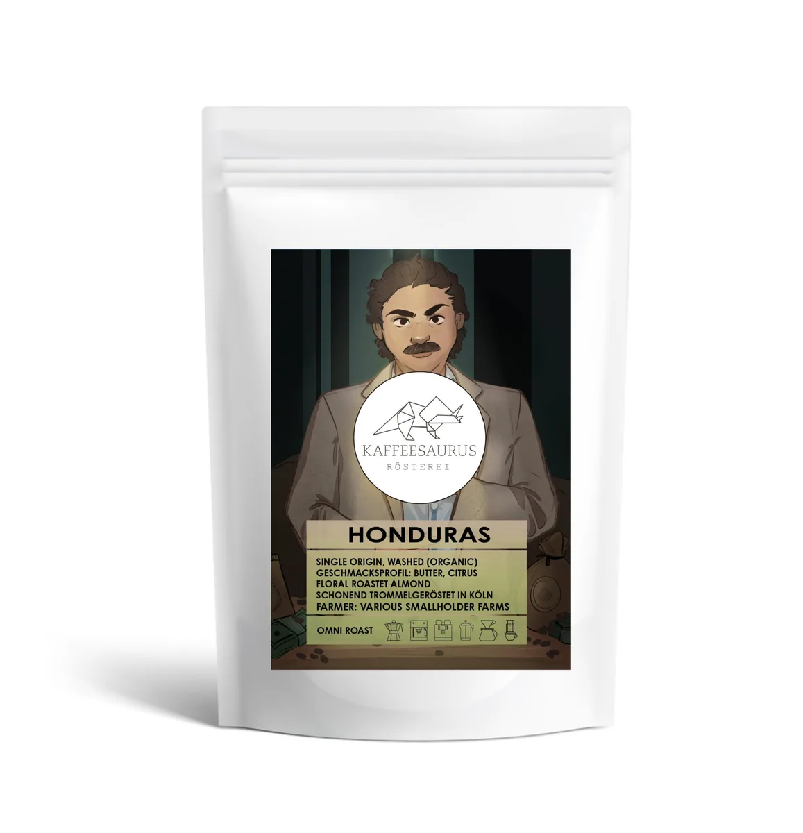 honduras omni roast, honduras coffee from kaffeesaurus