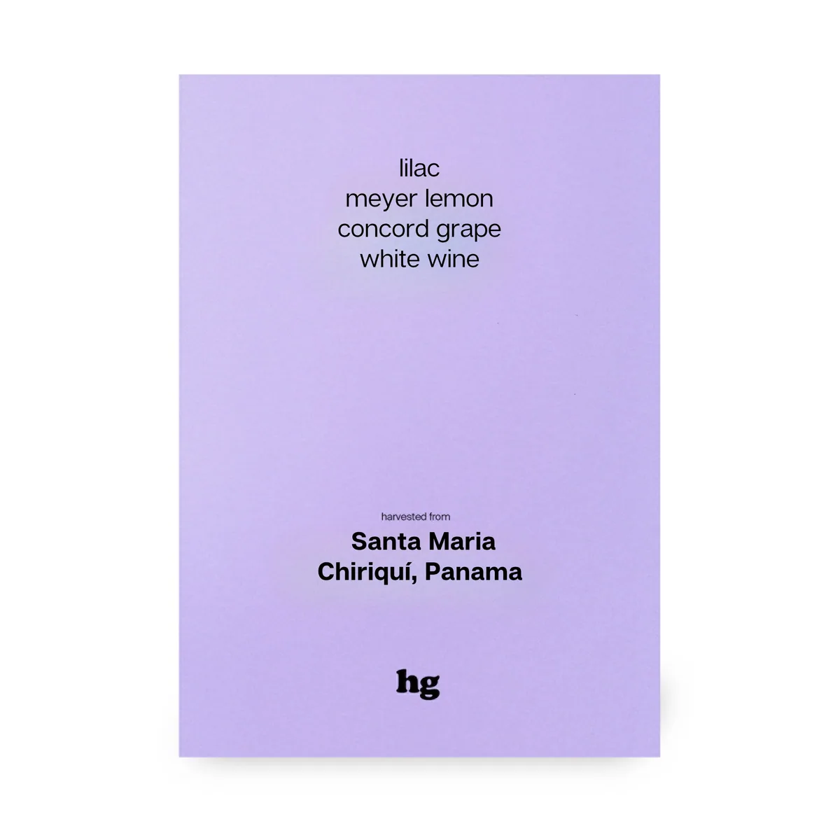 santa maria, gesha, natural, panama, panama coffee from homeground coffee roasters