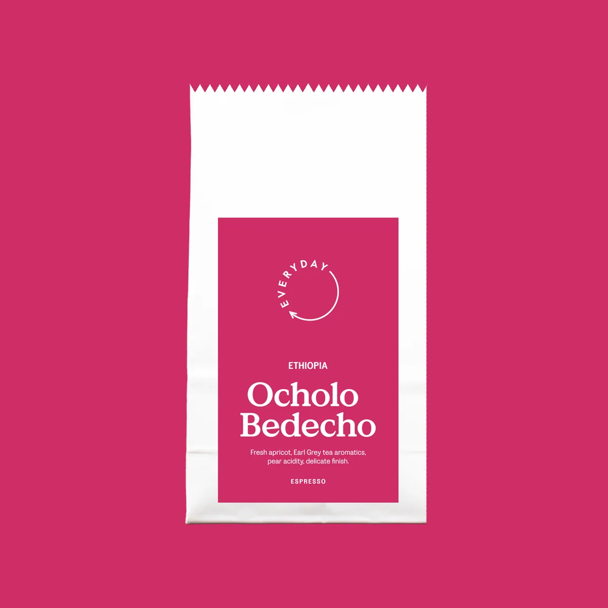 ethiopia ocholo bedecho espresso, ethiopia coffee from everyday coffee