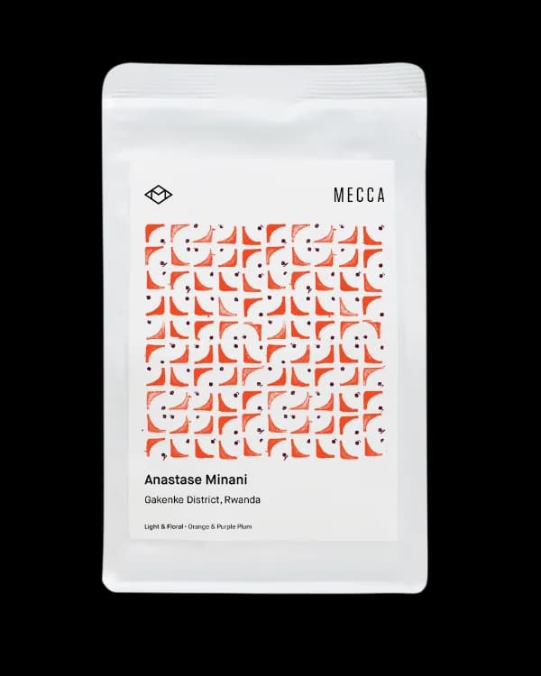 anastase minani (2025), rwanda coffee from mecca coffee - alexandria