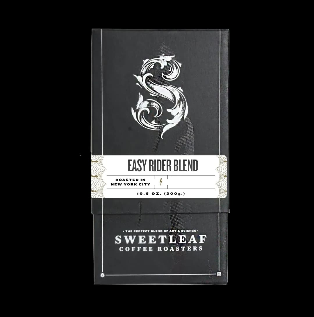 easy rider blend, colombia + brazil coffee from sweetleaf coffee roasters
