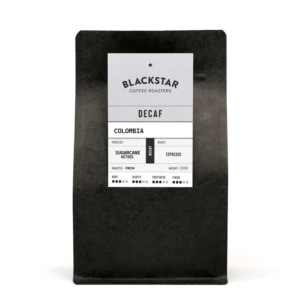 decaf - penyclub, colombia coffee from blackstar coffee roasters - east brisbane