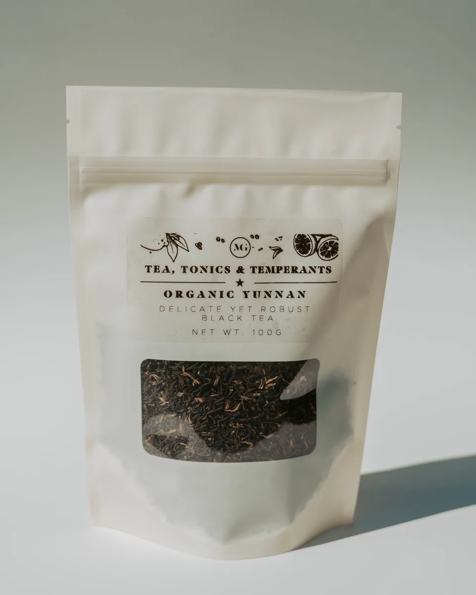tea: organic yunnan black 1#, yunnan coffee from moongoat coffee wholesale & catering