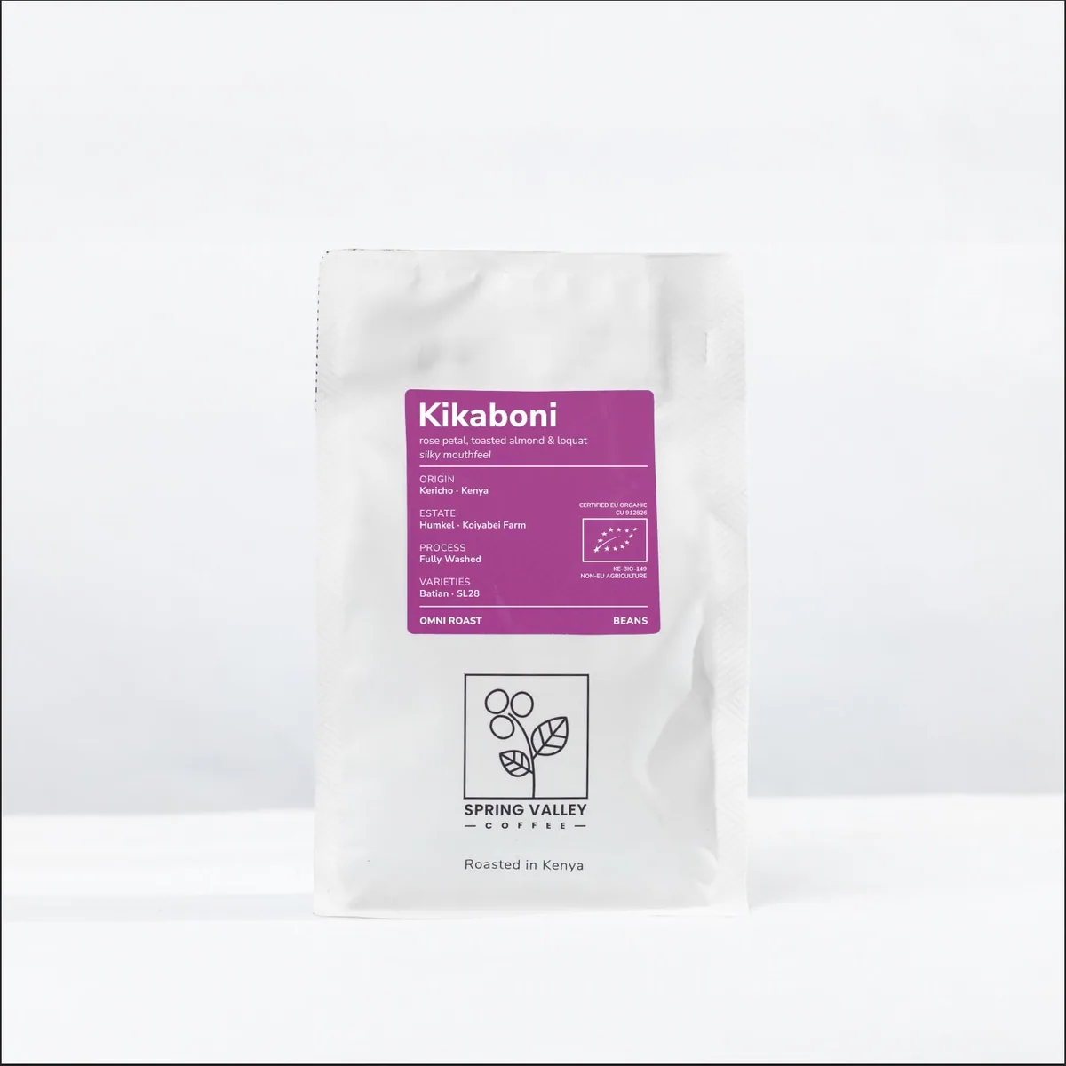 kikaboni, kenya coffee from spring valley coffee @ spring valley shopping centre