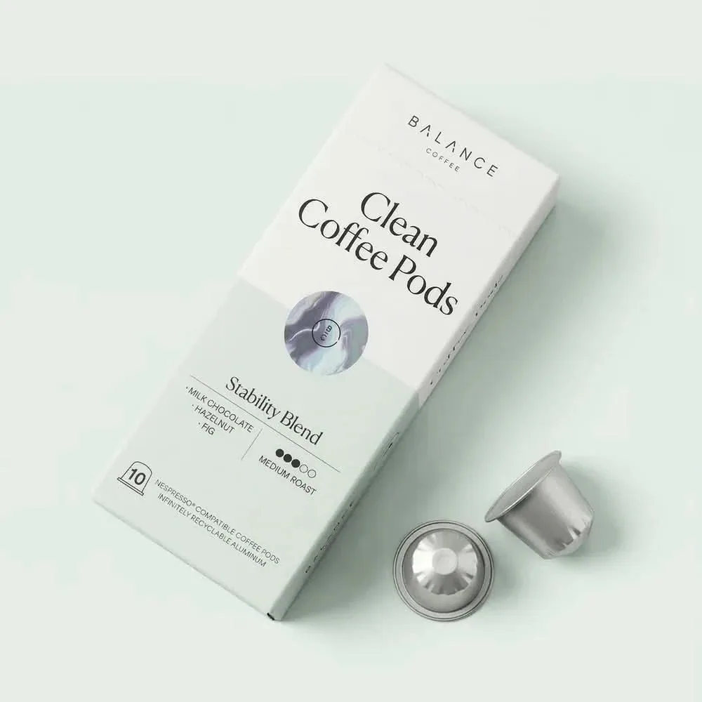 clean coffee pods, uganda coffee from balance coffee