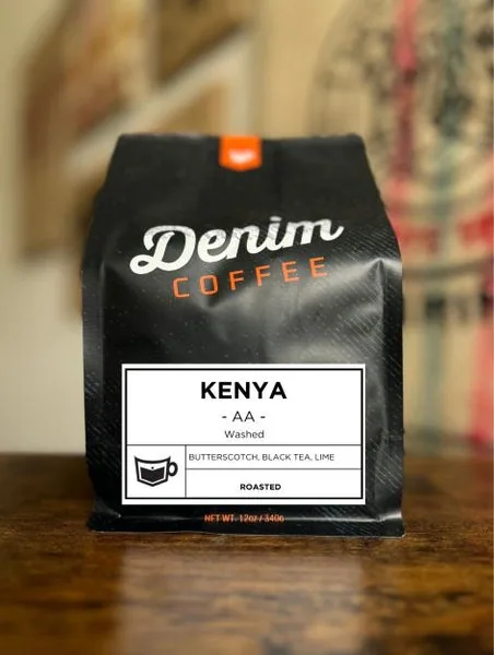 kenya aa, kenya coffee from denim coffee
