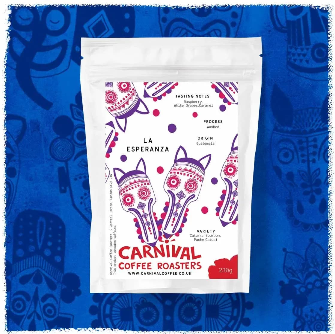 filter - la esperanza, guatemala - raspberry, white grapes, caramel, guatemala coffee from carnival coffee roasters