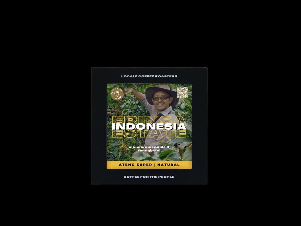 frinsa estate: indonesia, indonesia coffee from locale coffee roasters wa