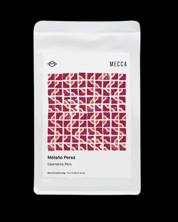 melaño perez, peru coffee from mecca coffee - alexandria