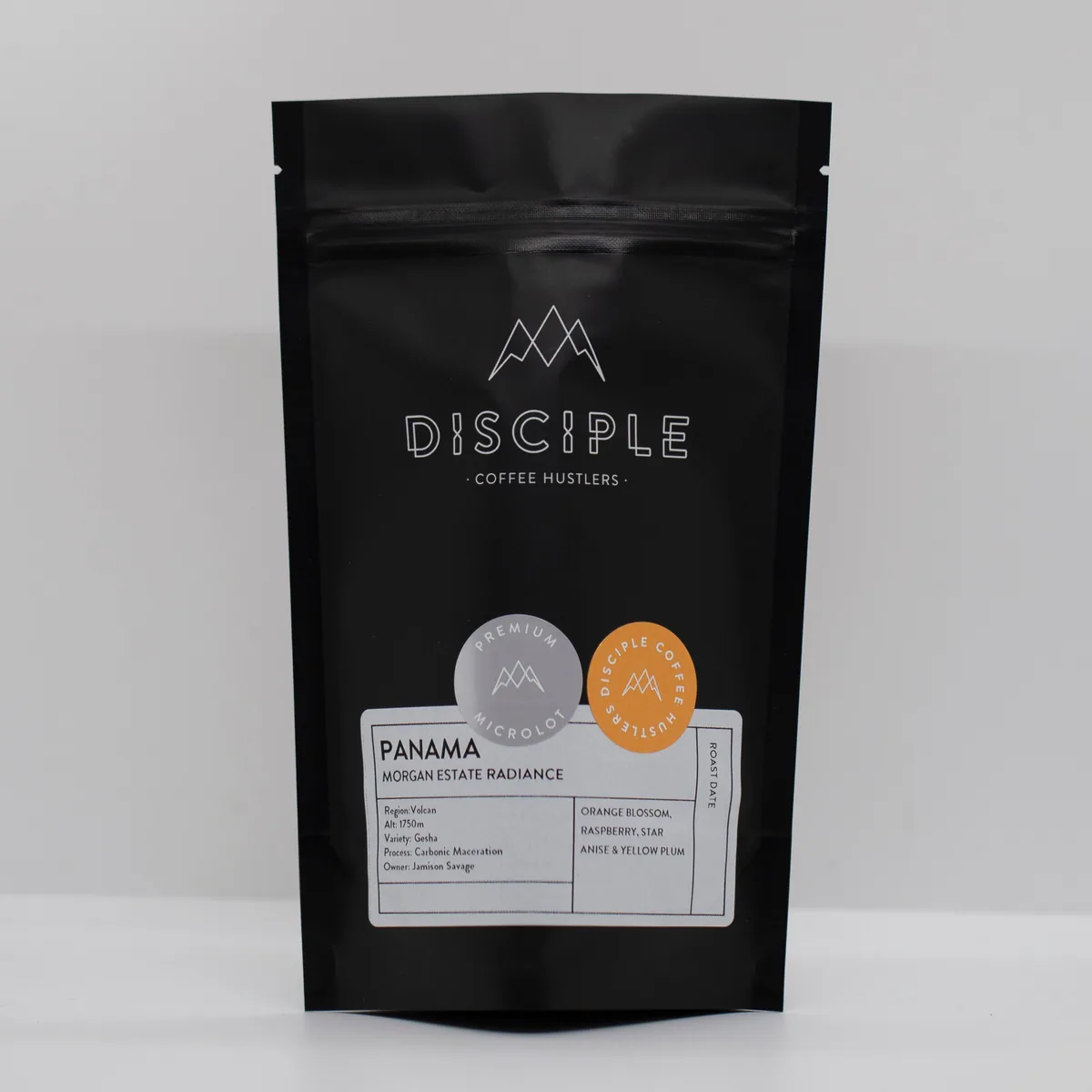 panama - morgan estate radiance/ carbonic maceration, panama coffee from disciple roasters