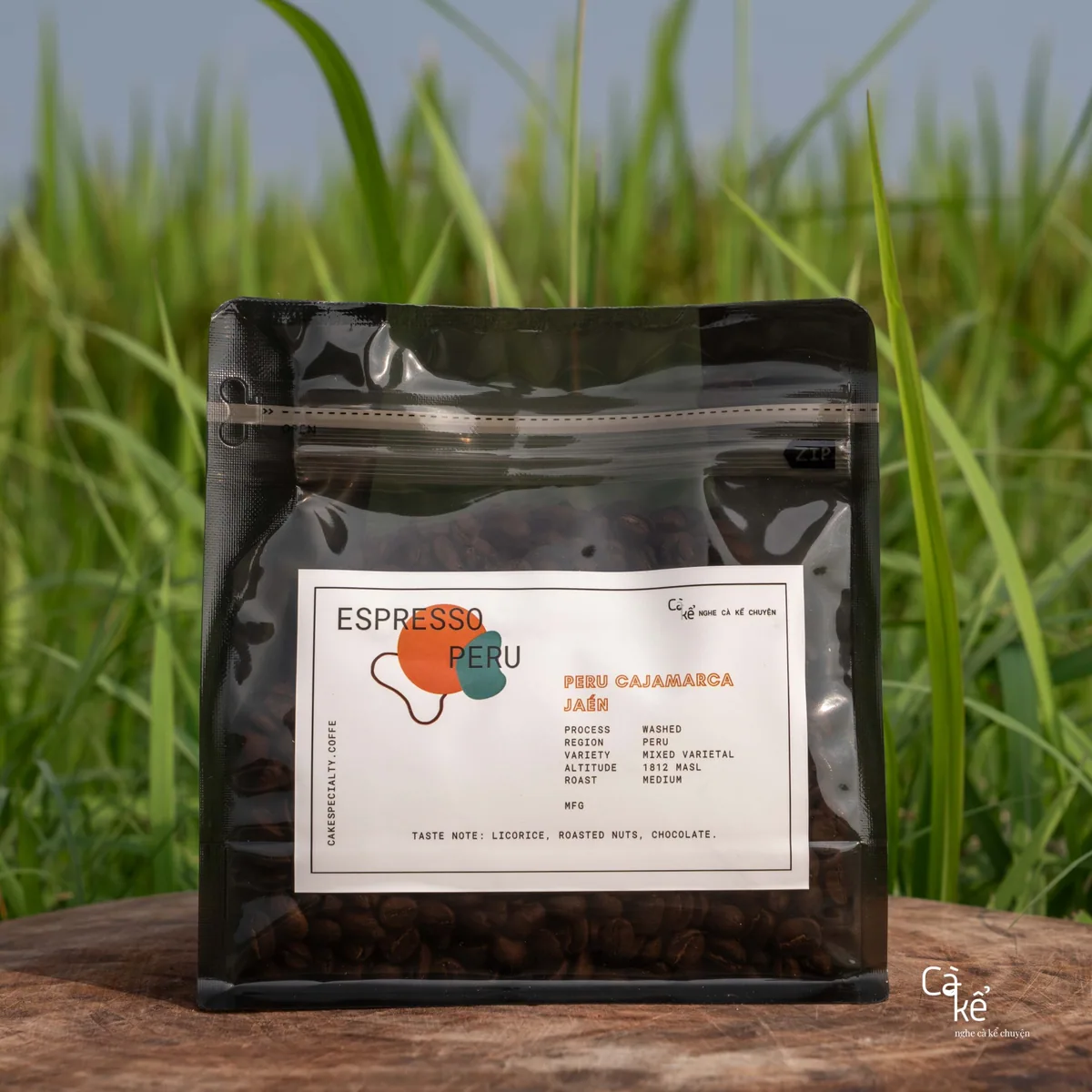cà phê đặc sản peru cajamarca jaen, peru coffee from cà kể specialty coffee