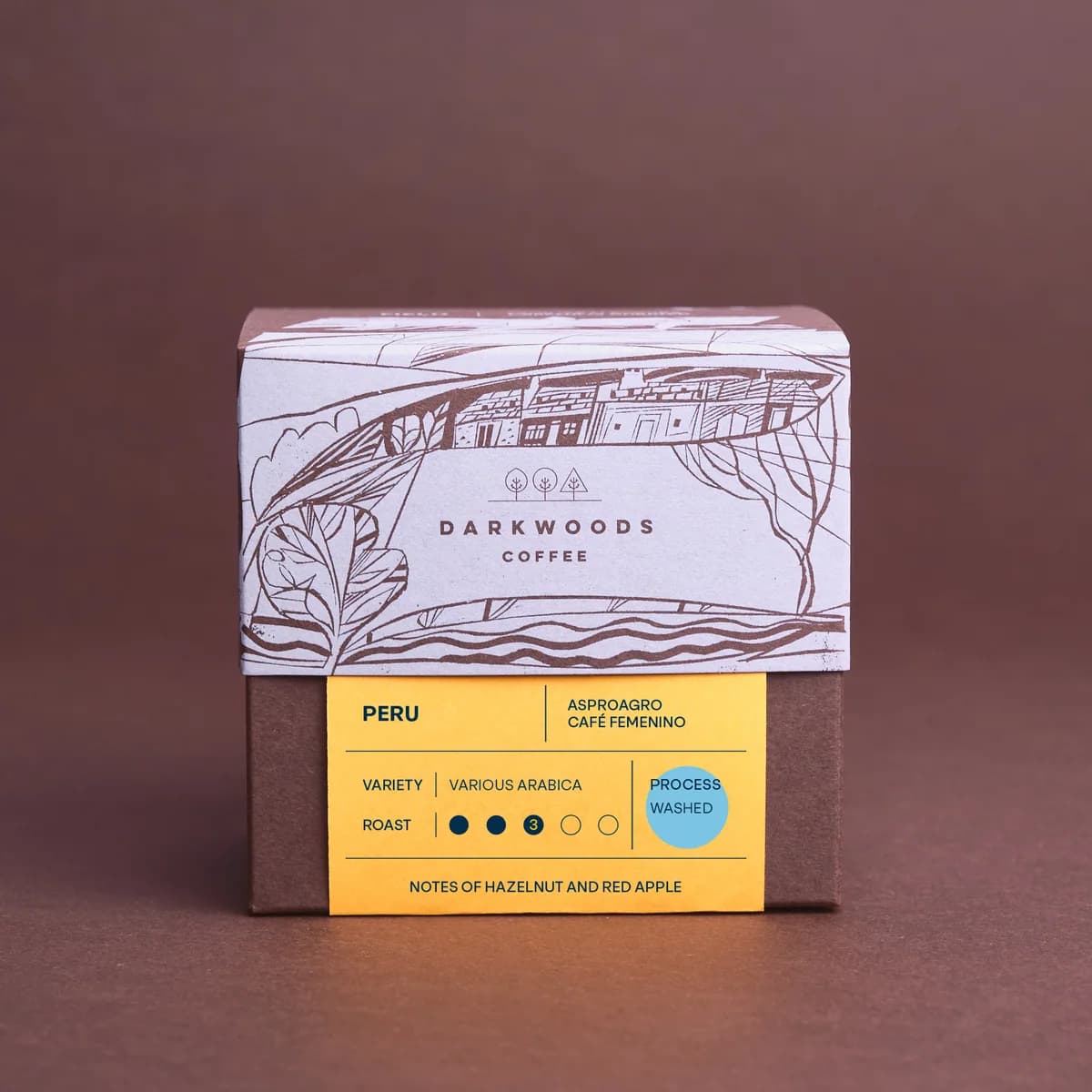 peru asproagro (washed), peru coffee from dark woods coffee ltd