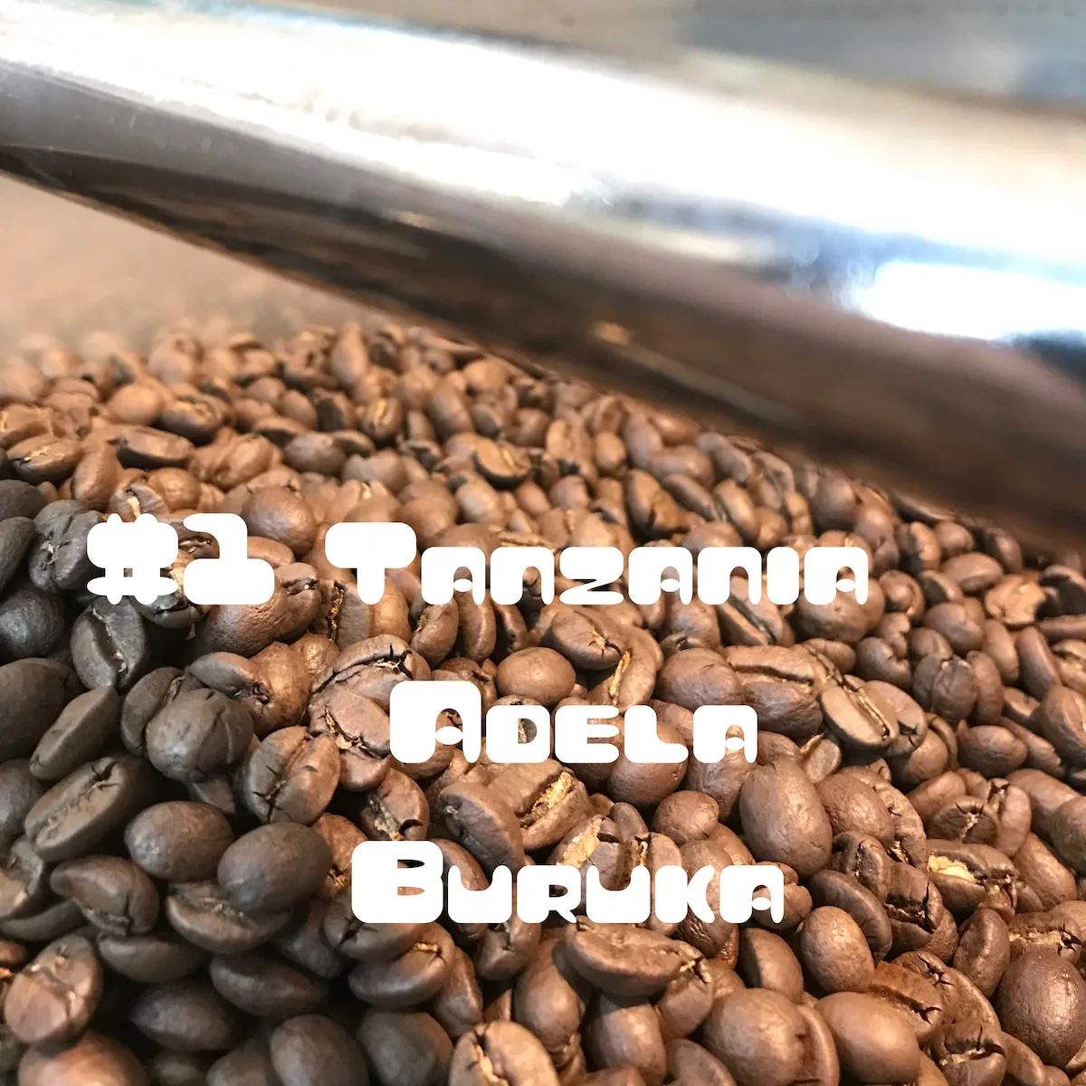 #01 タンザニ アデラaaブルカ農園 (中煎り100g), tanzania coffee from スコップビーン田町焙煎所(schopbean田町)