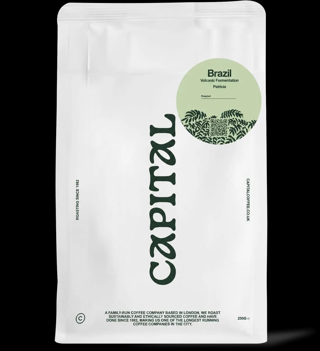 brazil volcanic fermentation patricia, brazil coffee from capital coffee roasters