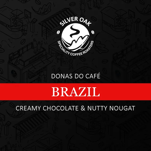 donas do café, brazil, brazil coffee from silver oak coffee ltd
