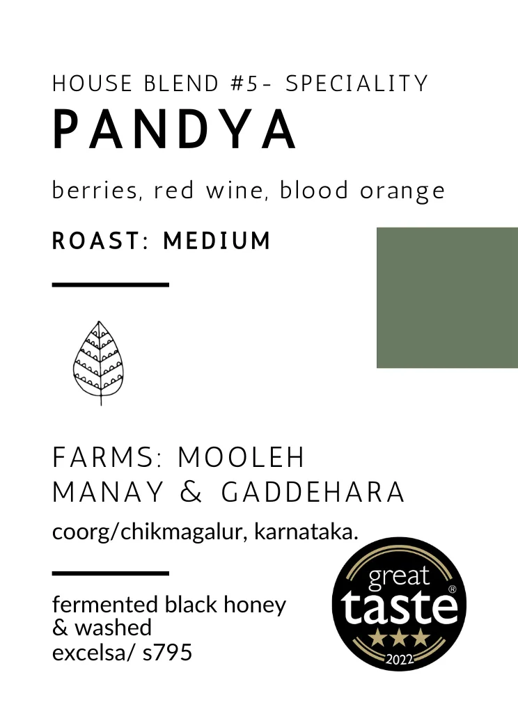 pandya, india coffee from filtr by coromandel coast