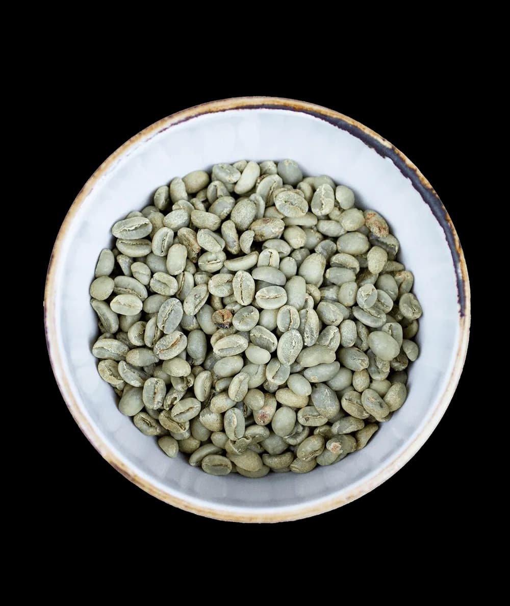 green coffee beans, ethiopia coffee from impact roasters