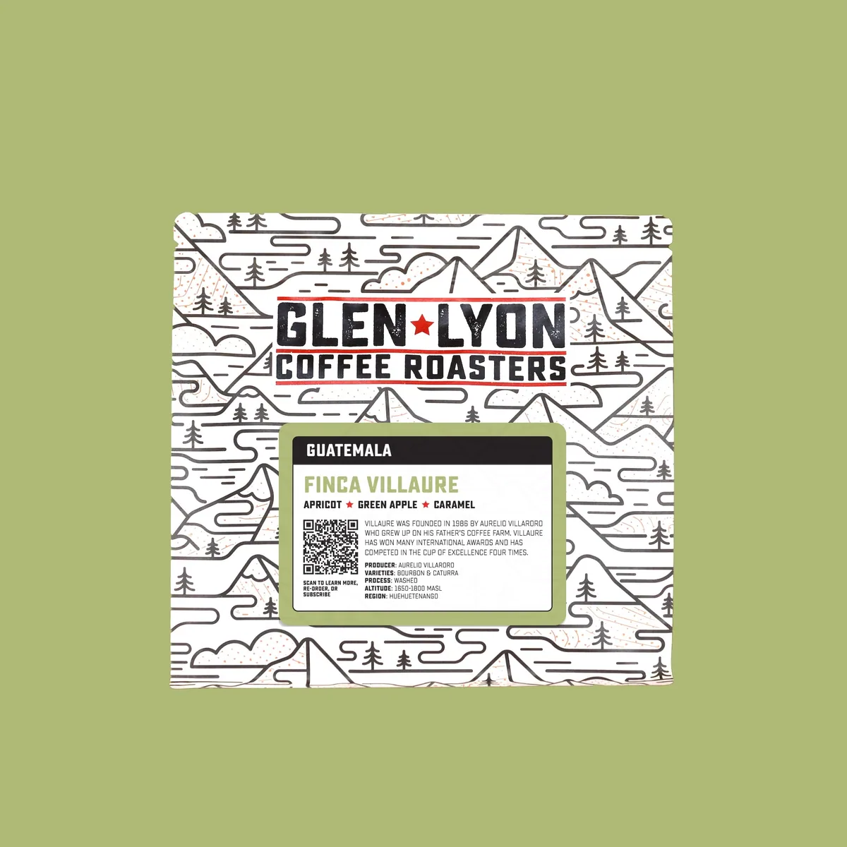 guatemala finca villaure, guatemala coffee from glen lyon coffee roasters