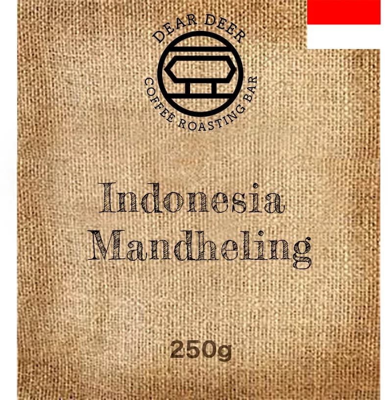 (beans of the month) indonesia sumatra mandheling tp grade 1 washed, indonesia + sumatra coffee from dear deer coffee roasting bar pakuranga
