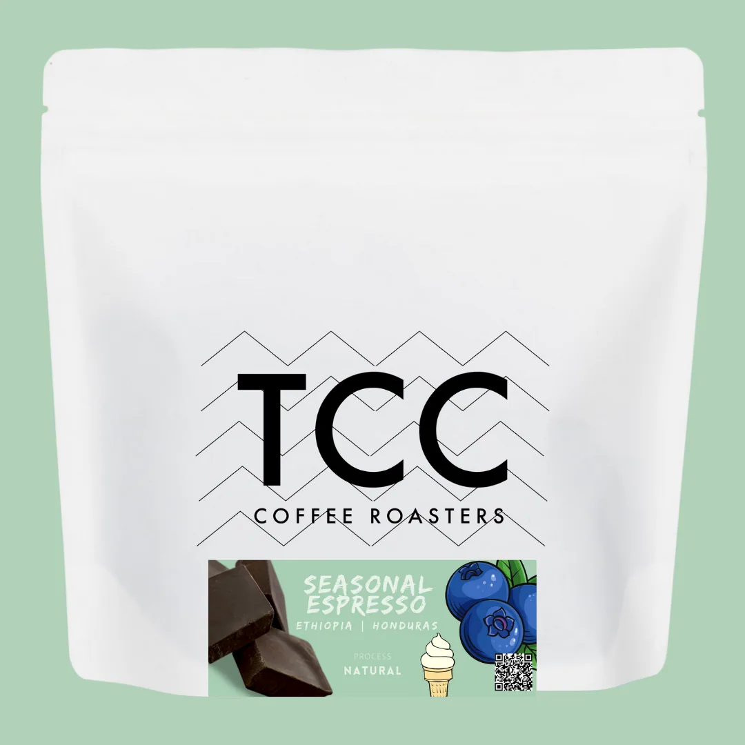 seasonal espresso, ethiopia + honduras coffee from tcc coffee roasters - the coffee counter