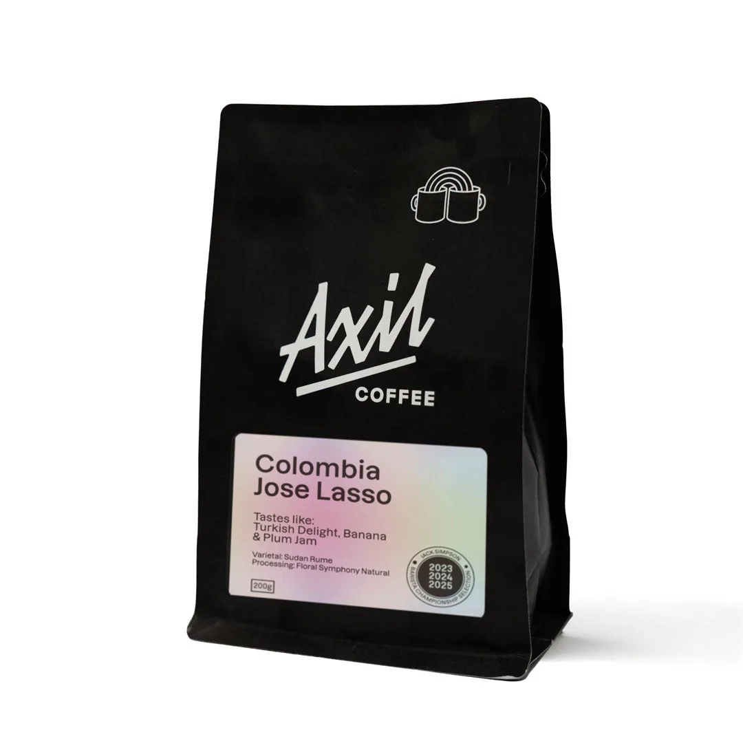jose lasso - sudan rume, colombia coffee from axil coffee roasters