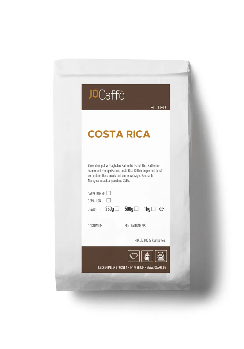costa rica, costa rica coffee from jocaffè rösterei & maschinen