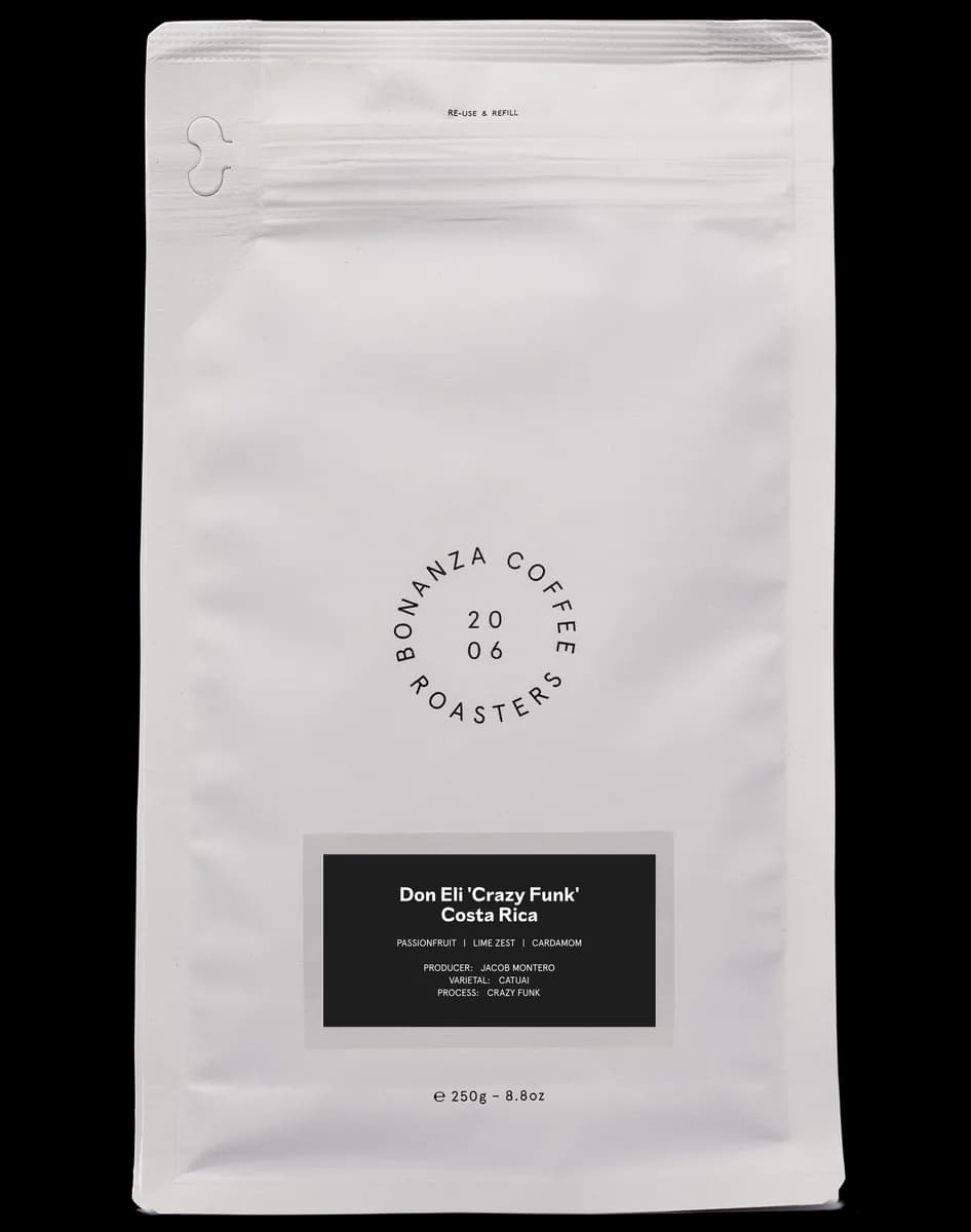 don eli 'crazy funk', costa rica coffee from bonanza coffee roasters