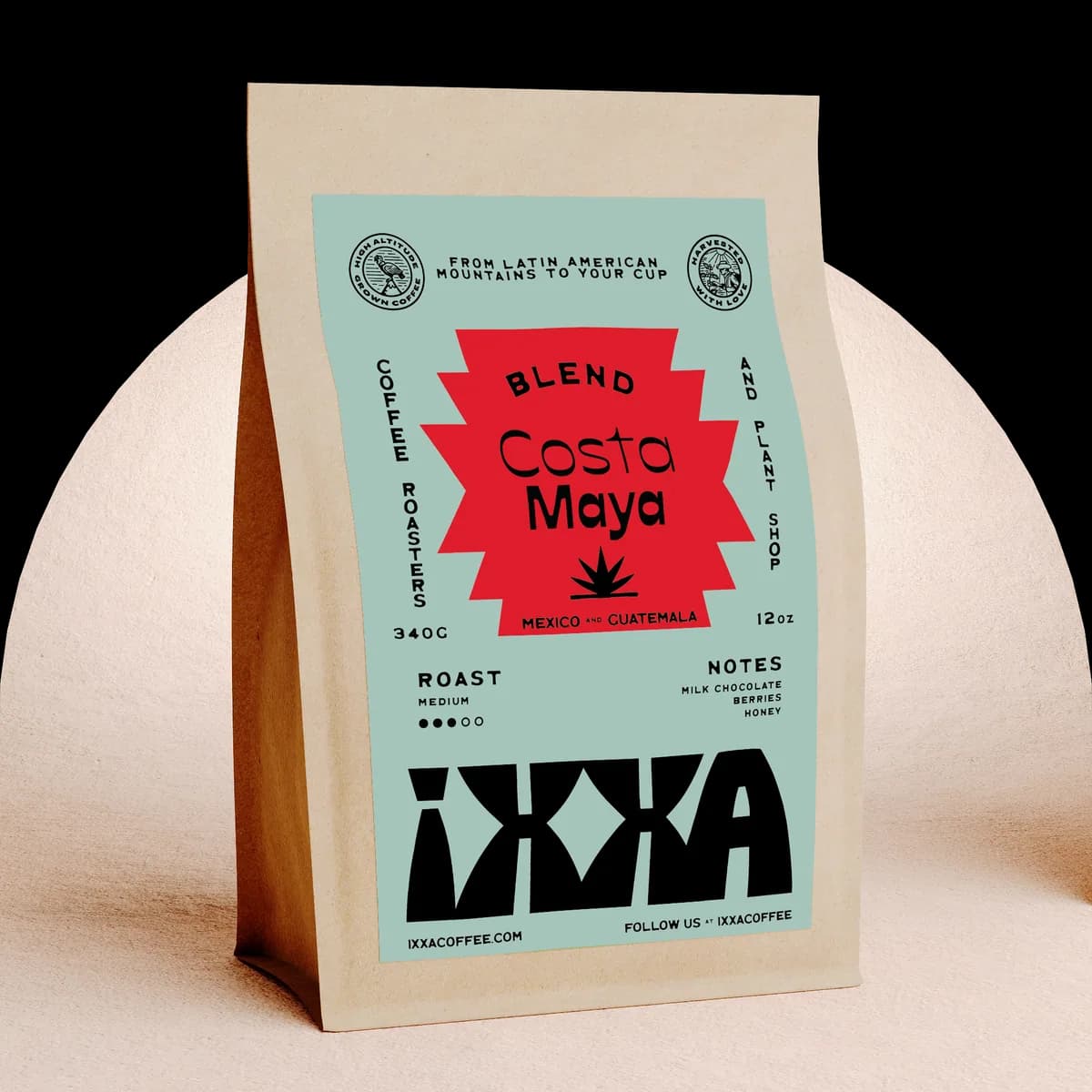 costa maya, guatemala coffee from ixxa coffee roasters & plant shop