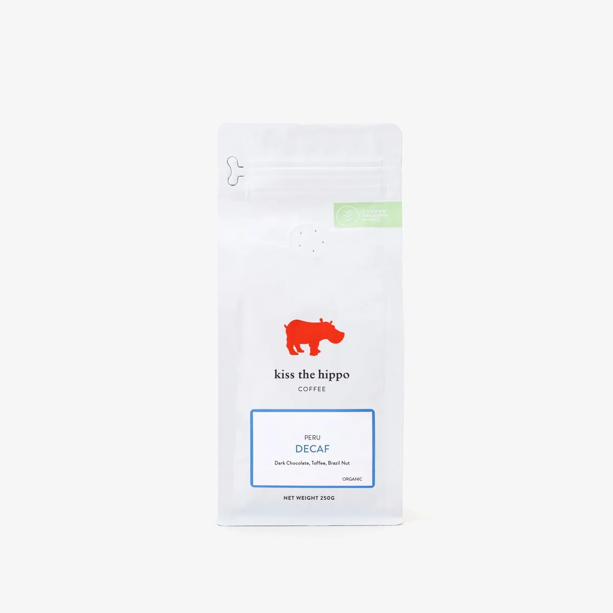 peru, negrisa organic decaf, peru coffee from kiss the hippo roastery limited