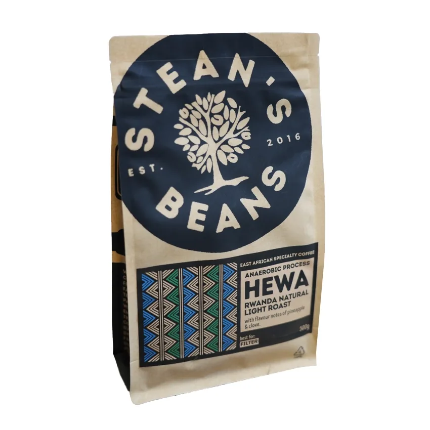 hewa, rwanda coffee from stean's beans