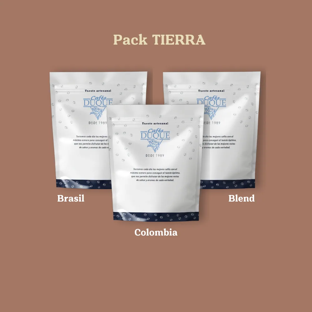 pack tierra, colombia coffee from cafés duque