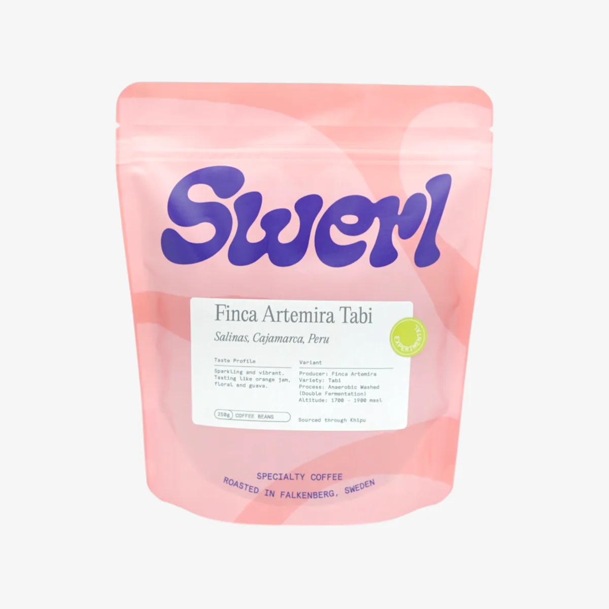 finca artemira tabi filter - peru, peru coffee from swerl