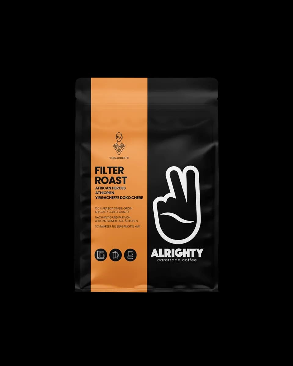 äthiopien i yirgacheffe i doko chere, ethiopia coffee from alrighty roastery & coffee shop