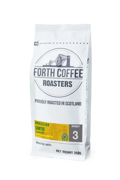 brazilian santos, colombia + brazil coffee from forth coffee roasters