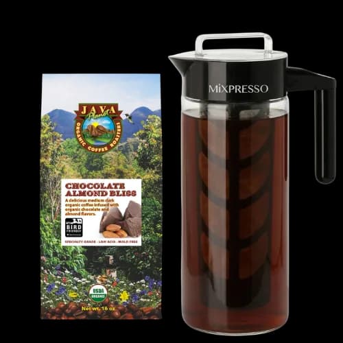flavored coffee + cold brew maker, indonesia coffee from java planet organic coffee roasters
