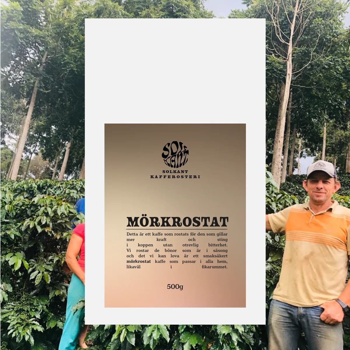mörkrostat, brazil coffee from solkant café & roastery