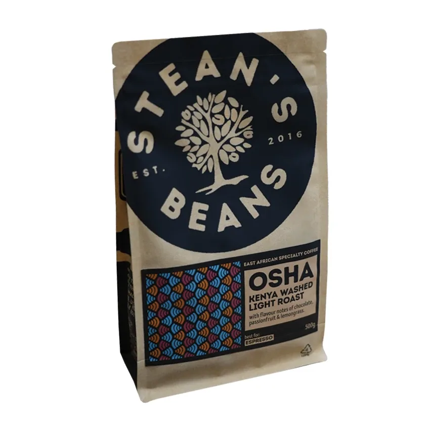osha, kenya coffee from stean's beans