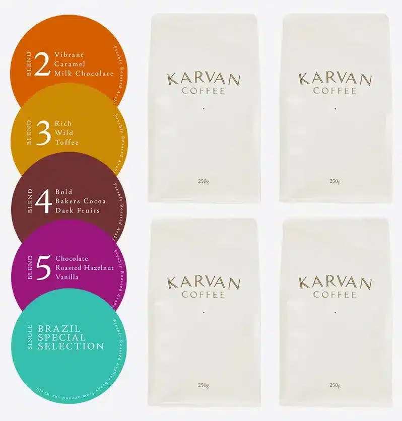 karvan build your own kilo | new, brazil coffee from leaf bean machine