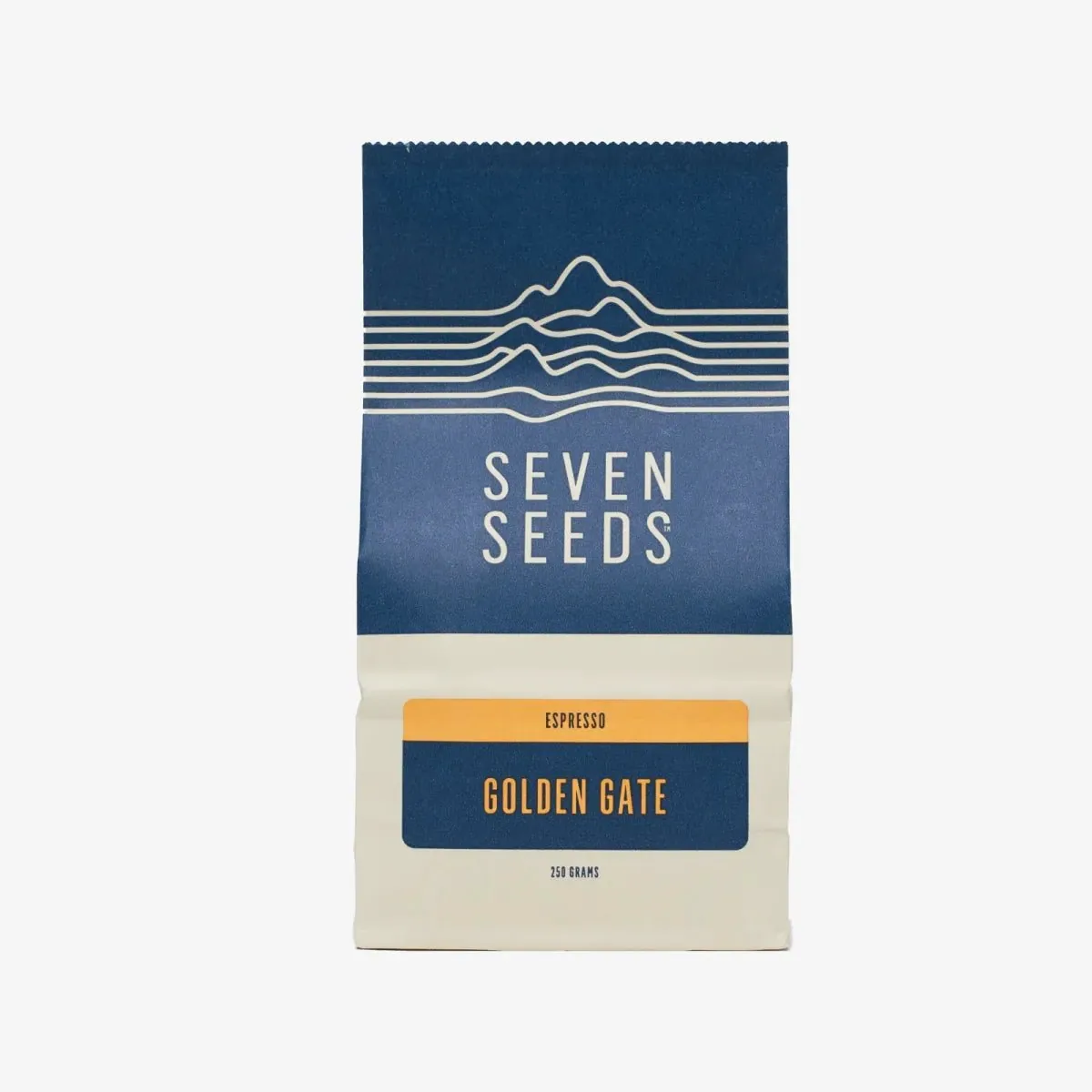 golden gate espresso blend, colombia + brazil coffee from seven seeds coffee roasters