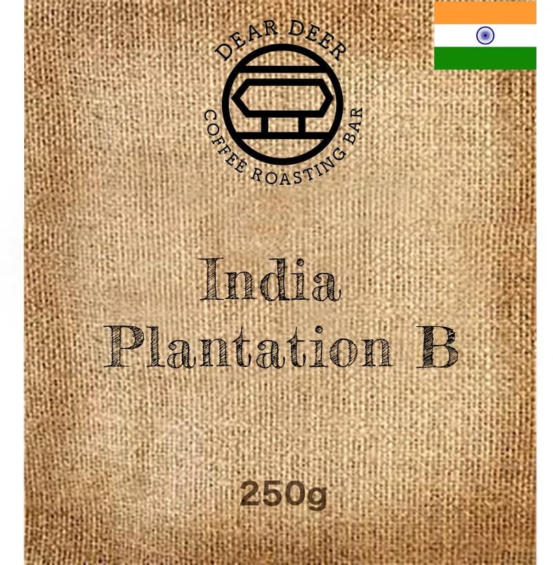 (online only) india plantation b washed, india coffee from dear deer coffee roasting bar onehunga