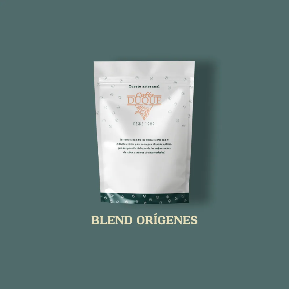 blend natural orígenes, colombia + vietnam coffee from cafés duque