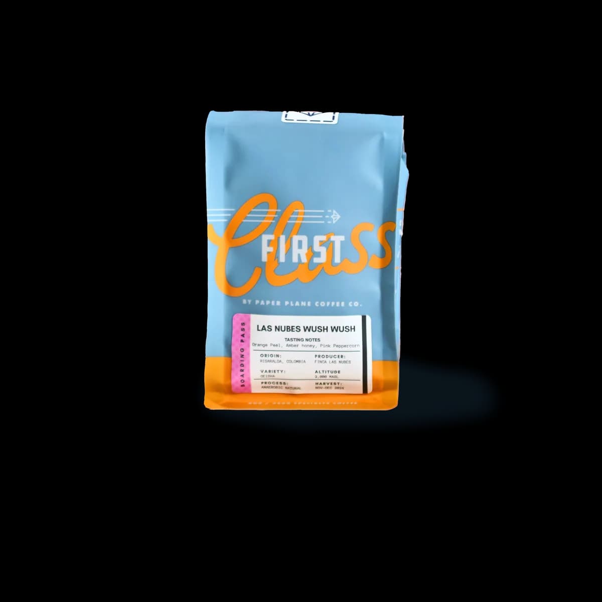 -first class - las nubes wush wush, risaralda, colombia, colombia coffee from paper plane coffee co.