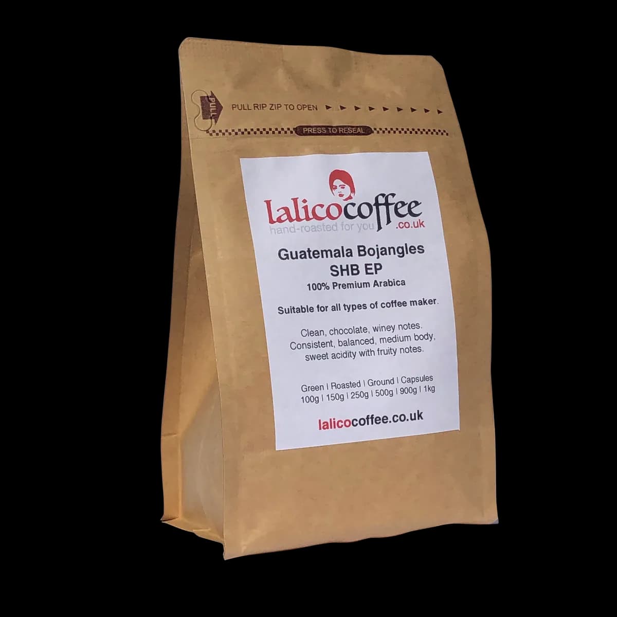 guatemala shb bojangles, guatemala coffee from lalico coffee