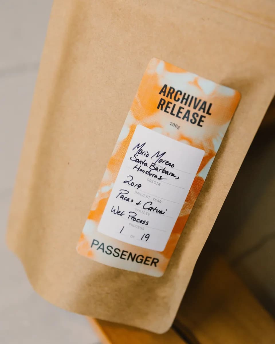 archival release #48 - mario moreno - 2019, honduras coffee from passenger / necessary coffee