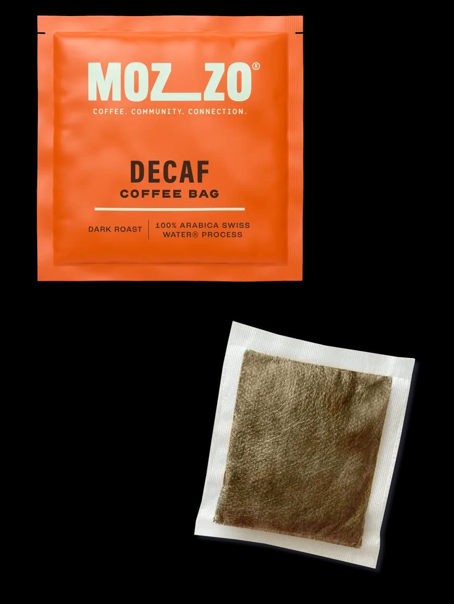 decaf coffee bags, brazil coffee from mozzo coffee