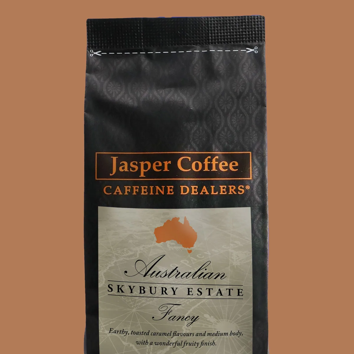 australia skybury fancy catuai, ethiopia + indonesia + sumatra + india coffee from jasper coffee