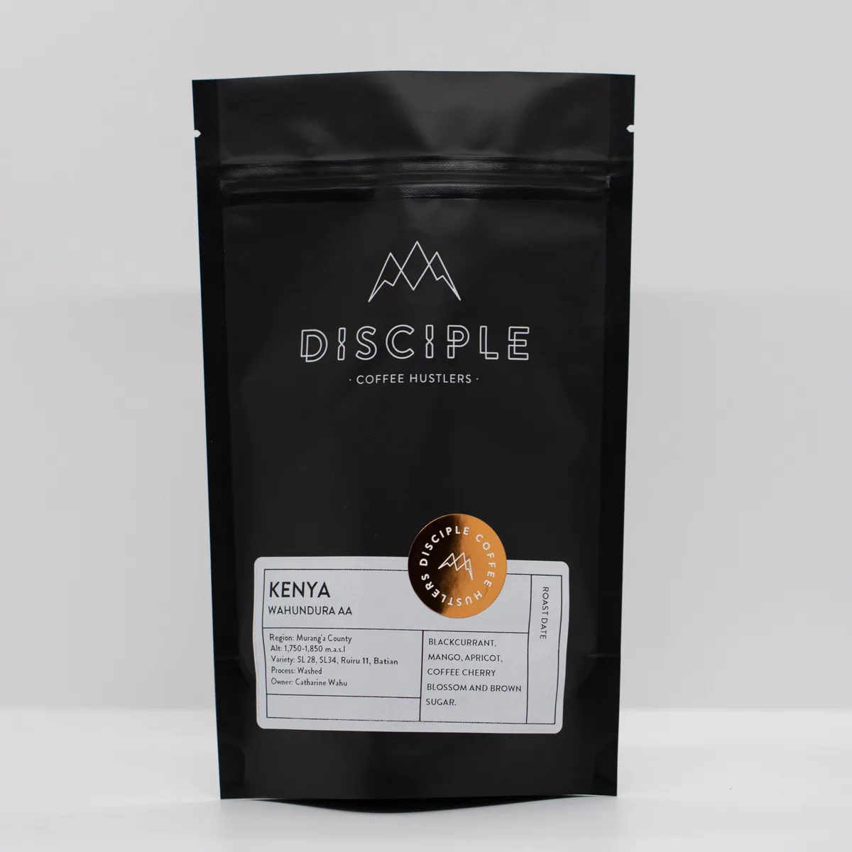 kenya - wahundura aa / washed, kenya coffee from disciple roasters