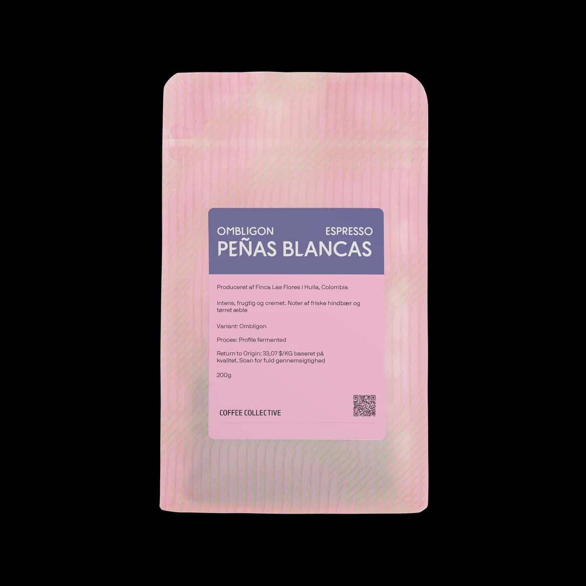 peñas blancas ombligon espresso, 200g, colombia coffee from the coffee collective